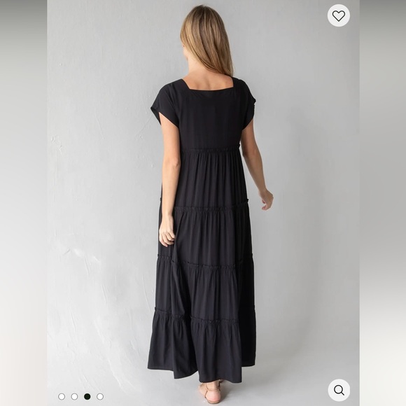 New Natural Life Berkley Black Maxi Dress - Picture 2 of 8
